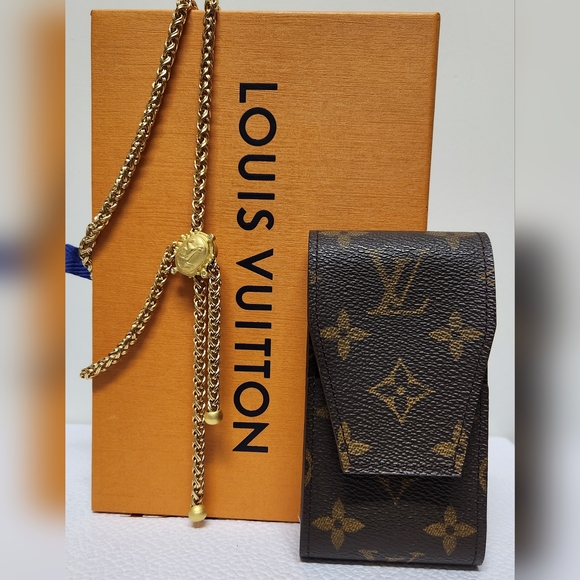 LOUIS VUITTON Monogram Cigarette Case C10030 EUC - Picture 1 of 10